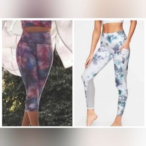 Bundle Lot of 2 Athleta Leggings Women's Size XS